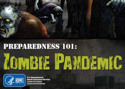  Alerta publicado do CDC em 2011, falava de uma Pandemia de Zumbi nos EUA