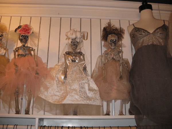 Figure 1: Couture skeletons, San Diego
