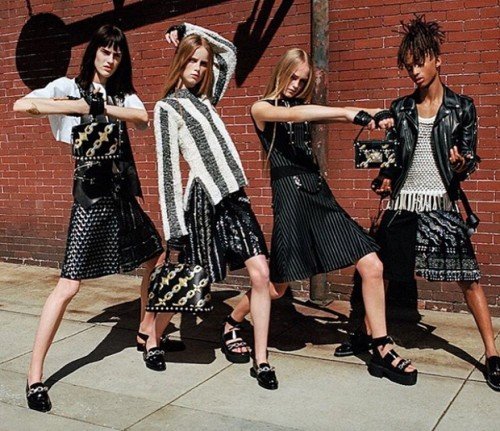 Meanwhile, Jaden Smith became the face of Louis Vuitton Womenswear. Women's....wear. While some will have the knee-jerk reaction of giving him a standing ovation for for the courage of wearing a skirt, this publicity stunt is mainly a continuation of the agenda of blurring the lines between genders that was aggressively promoted last year.