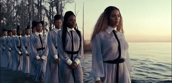 After a period of tribulation, Beyoncé (and her followers) are ready to be renewed. Baptism.