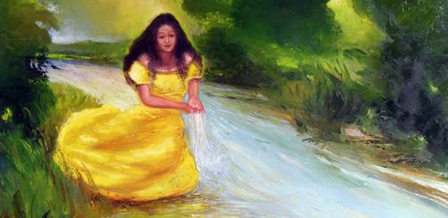 A classic depicting of Oshun.