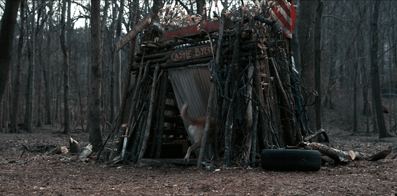 Will Byers went to Castle Byers - a small shed he built - to hide. It is another representation of a character's core personality.