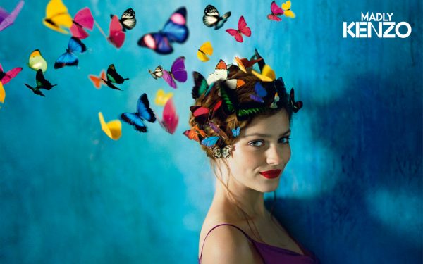 A head full of butterflies = Mind taken over by Monarch programming.