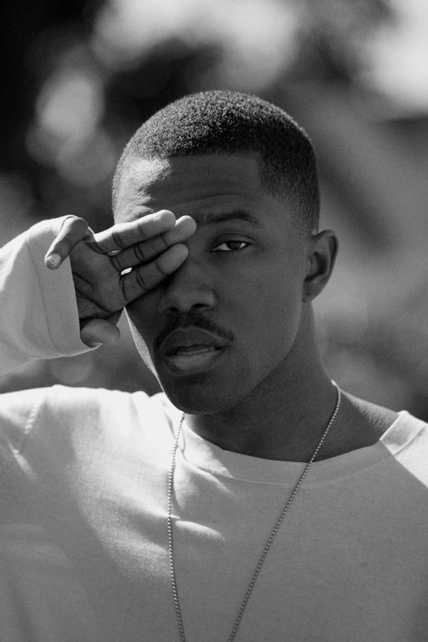 Upon releasing second album, Frank Ocean also had to show the one-eye sign.