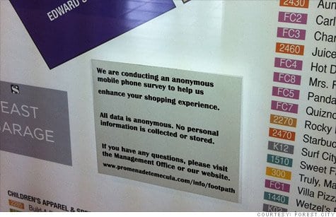mall tracking shoppers forest city warning.top Malls To Track Shoppers Cell Phones On Black Friday
