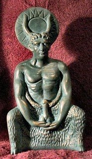 In Britain, an aspect Cerennunos was named Herne. The horned god has the Satyr-like features of Baphomet along with its emphasis on the phallus.
