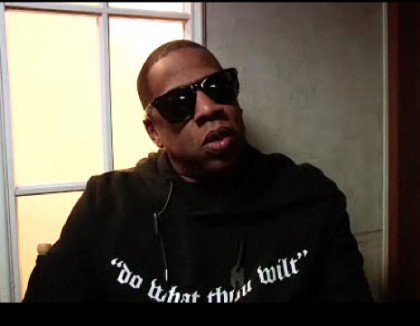Jay-Z wearing a shirt with Crowley’s most famous saying: “Do What Thou Wilt”