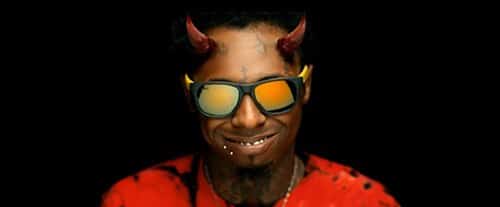 Lil Wayne as Satan, man.