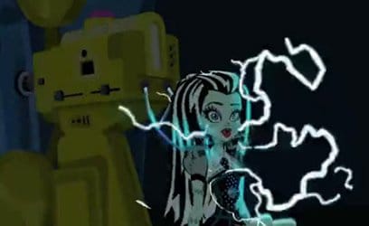 Frankengirl electroshocked.