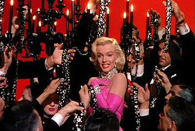 In the movie "Gentlemen Prefer Blondes", Monroe famously performs the song "Diamonds are a Girl's Best Friend". Was there are double meaning to that song?