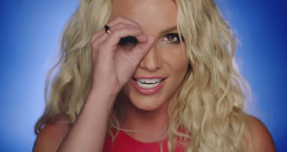 The Smurfs 2 was released with a music video from Britney Spears - which features her children to appeal to the moms who will buy all of that. Unsurprisingly, she just randomly does this during the video.