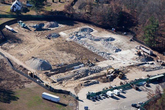 Here is what left of Sandy Hook Elementary School. Questioning the "official version" of the story with crime scene evidence is now quite difficult, isn't it?