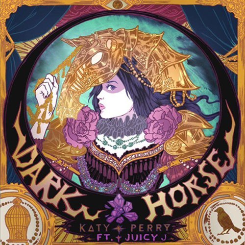 The cover art of Dark Horse features an All-Seeing Eye at the top, signaling that this is sponsored by the occult elite. Also, the bird and the cage hint to the occult mind control elements of the song.