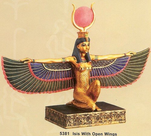 The goddess Isis is one of the most important figures in occult secret societies as she represents the key to the Mysteries.