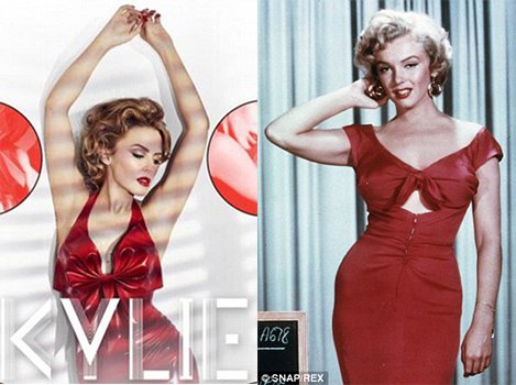 Kylie and the original Marilyn. That's what this twisted music industry forces you to do.