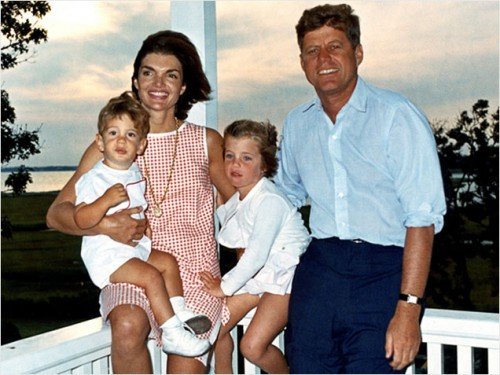 While JFK was the most powerful man in the world, he also used the power of media to convey a casual and relatable side - one that is appreciated by the general public (especially women). Most politicians following him will attempt to exploit the "relaxed family man" side, with varying success.