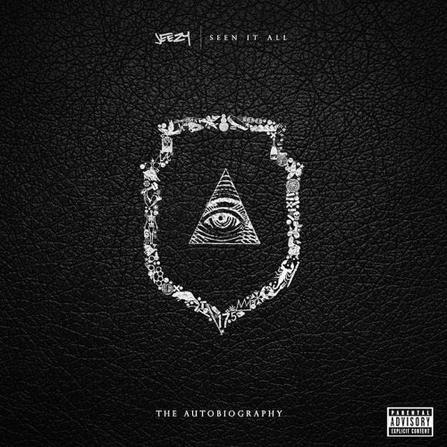 Speaking of all-seeing eyes, the cover art of Young Jeezy's new is all about it. The title "Seen it All" pretty much describes what the all-seeing eye does. Around the eye are a bunch of secret society-related symbols, such as the Arm & Hammer.