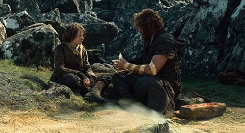 In one of the first scenes of the movie, we see a young Noah being given a sacred oath by his father. The viewers are immediately communicated the idea that God favors a single bloodline.