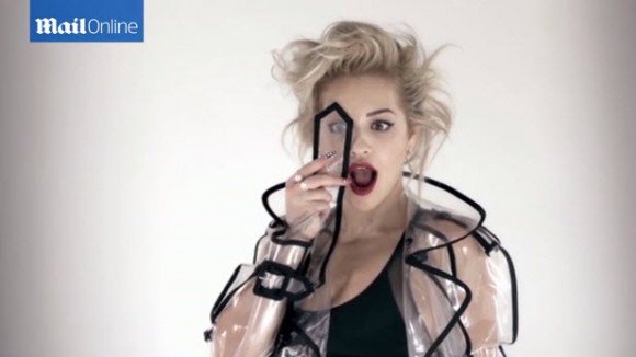 Of course, Rita Ora must also do the One Eye sign.