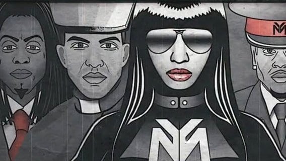 leadonly 1 Nicki Minaj's "Only" or How Rappers Give Tribute to Their Elite Overlords