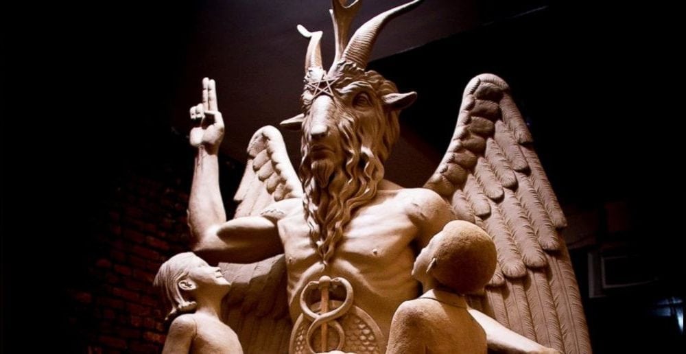 The Satanic Temple Unveils A Massive Statue Of Baphomet In Detroit