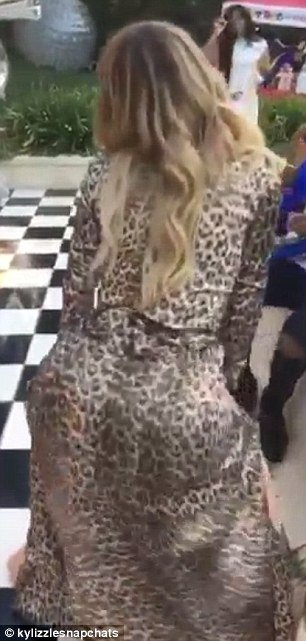 Media also heavily focused on the twerking going on at the graduation celebration of Kylie - which also emphasized the Beta Kitten function of the family. Khloe Kardashian wearing animal prints twerking on a checkerboard pattern is a good image to associate with this graduation.