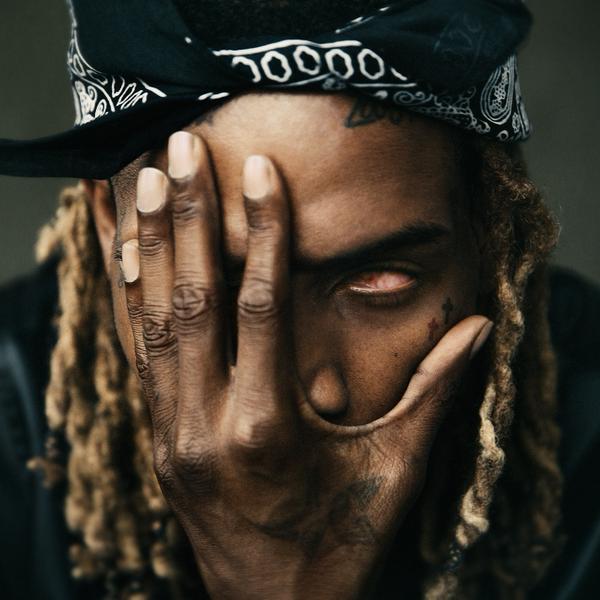 Fetty Wap covering his one good eye, leaving him literally blinded to the evils of the industry,