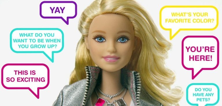 “Hello Barbie”, a New Doll With Big Brother-ish Capabilities