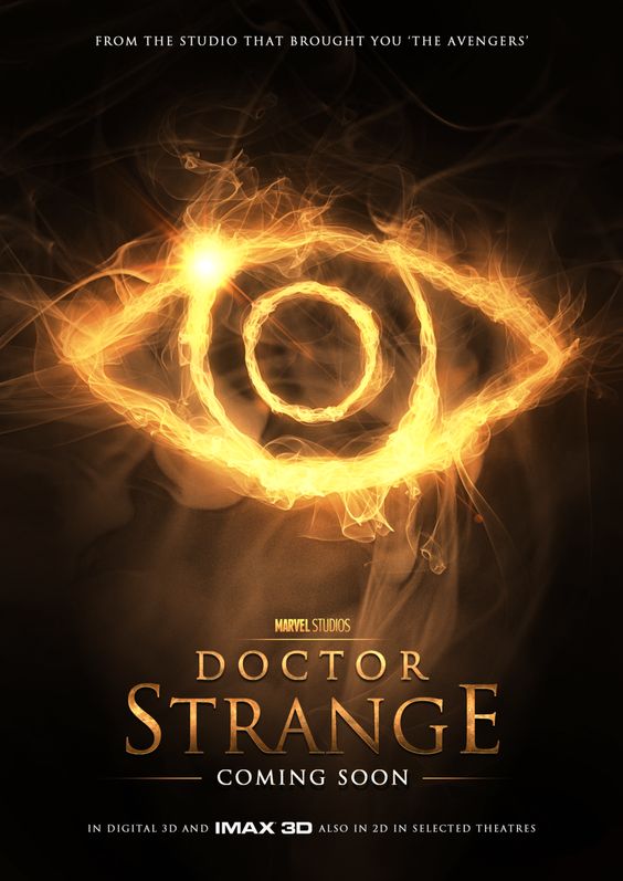 This is another poster for Dr Strange.