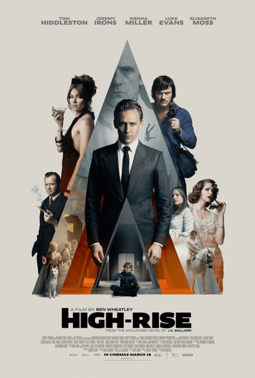 The poster of the movie High Rise features one eye at the apex of a triangle. More of the elite's symbolism right in your face.