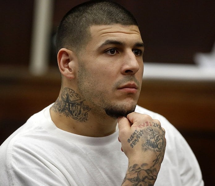 leadaaron Aaron Hernandez wrote "ILLUMINATI" in Blood on His Prison Cell Wall Before Committing Suicide