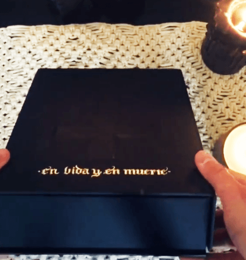 invitation Kat Von D's Wedding Was an Occult Elite Ritual