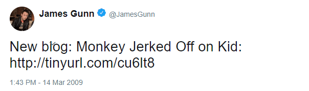 2018 07 21 09 36 59 Start e1532367926146 Disney Director James Gunn Fired After Tweets About Abusing Children Uncovered
