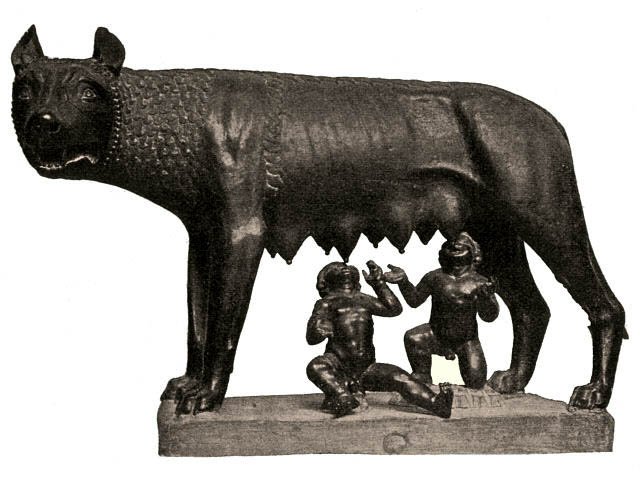 She wolf suckles Romulus and Remus "God is Woman" by Ariana Grande: The Esoteric Meaning