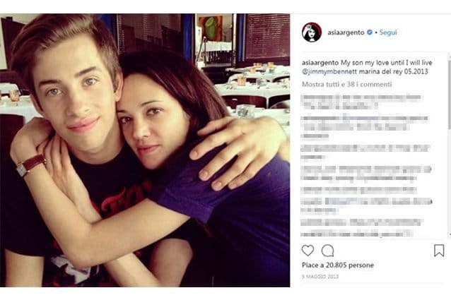 marina del rey jimmy bennett Asia Argento Was Accused of Sexual Assault on a Minor: Not Surprising