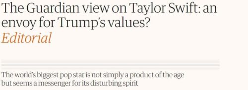 2018 10 10 12 49 03 The Guardian view on Taylor Swift an envoy for Trump’s values Editorial Op e1572212542643 Taylor Swift, Queen of the 2018 American Music Awards