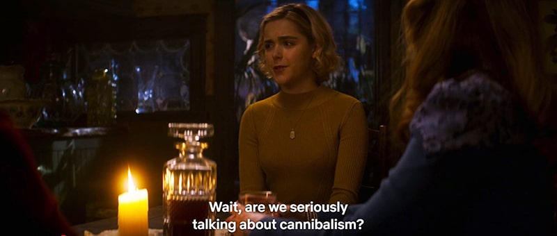 sabrina30 The Sick, Twisted Messages in "Chilling Adventures of Sabrina"