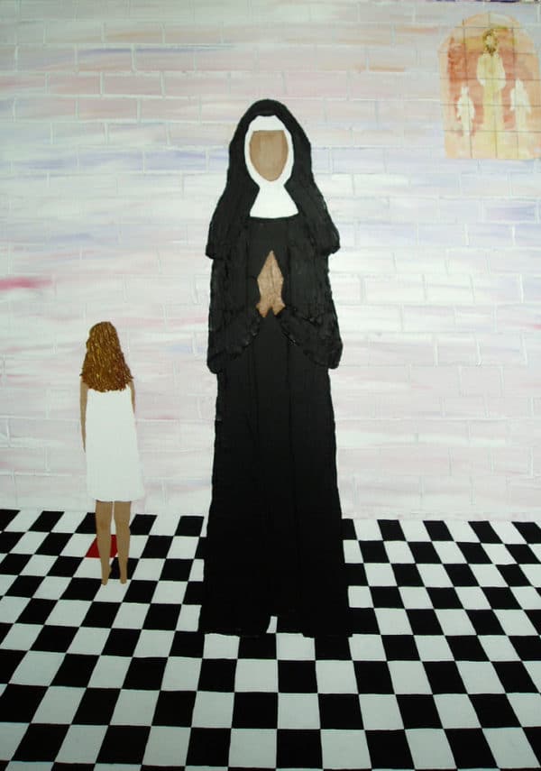 My Sis e1555373012473 The Complete Gallery of Kim Noble's Paintings About Ritual Abuse
