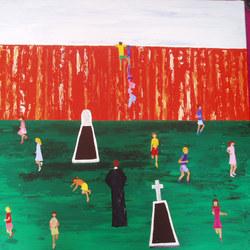 Run here comes vic The Complete Gallery of Kim Noble's Paintings About Ritual Abuse