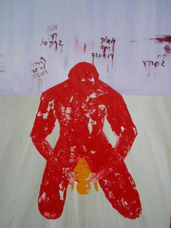 Shut Your Mouth e1555445212959 The Complete Gallery of Kim Noble's Paintings About Ritual Abuse