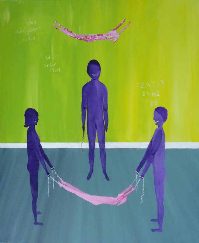Stretch and Pull The Complete Gallery of Kim Noble's Paintings About Ritual Abuse