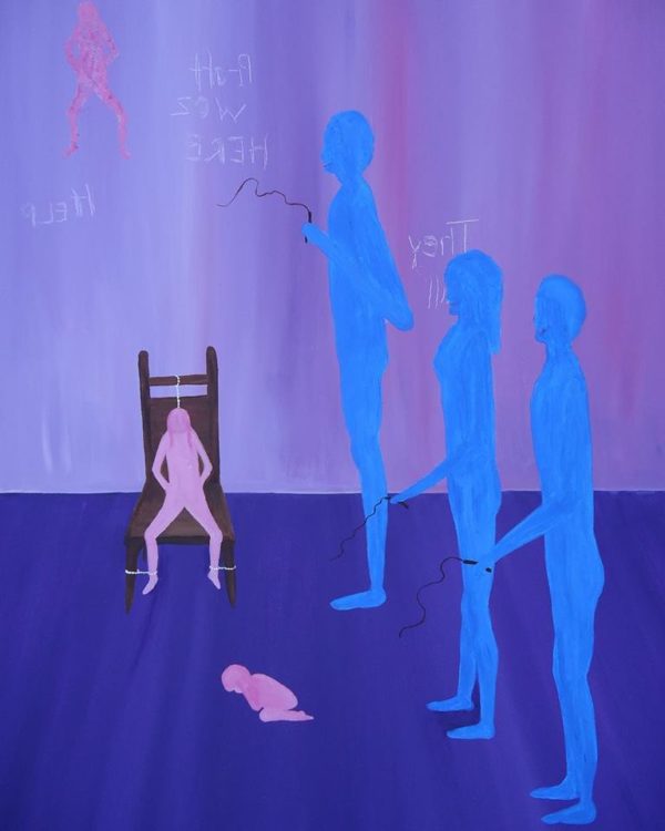 They Do e1555444679247 The Complete Gallery of Kim Noble's Paintings About Ritual Abuse