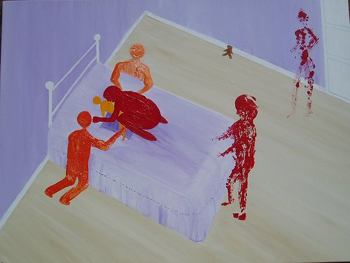 What Ted Saw” The Complete Gallery of Kim Noble's Paintings About Ritual Abuse