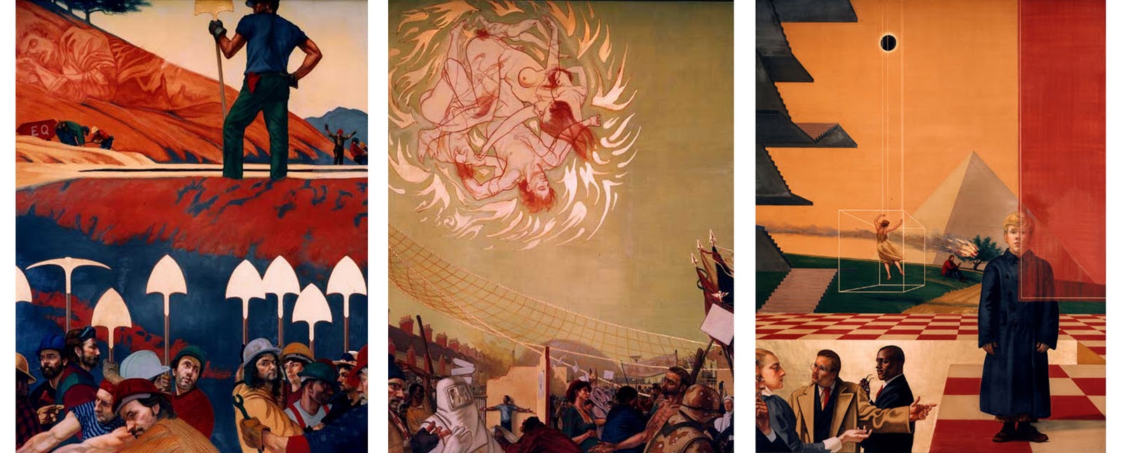 Ben Long Mural "Order Out of Chaos": How the Elite's Plans Were Foretold in Popular Culture
