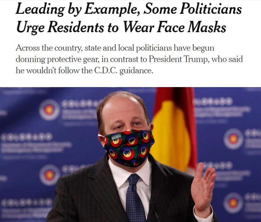 2020 05 18 08 56 35 Leading by Example Some Politicians Urge Residents to Wear Face Masks The New The Face Mask: A Powerful Symbol of COVID Oppression
