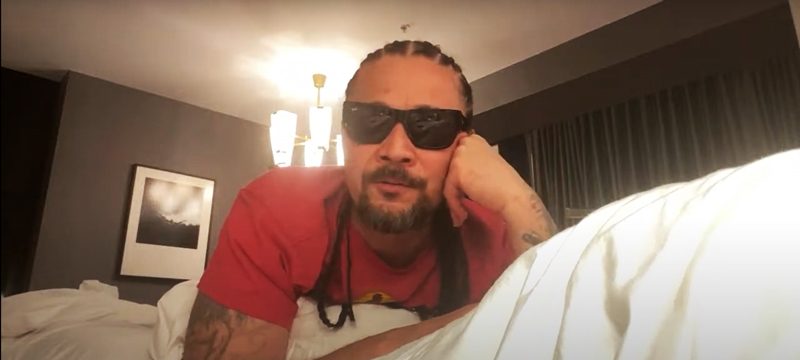 bizzy Bizzy Bone Called Rap Group Three 6 Mafia "Devil Worshippers" ... Then He Threw "Holy Water" at Them