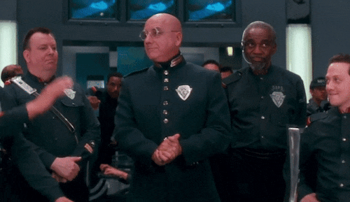 demolitionman highfive How the 1993 Movie "Demolition Man" Perfectly Predicted (and Ridiculed) Today's Society