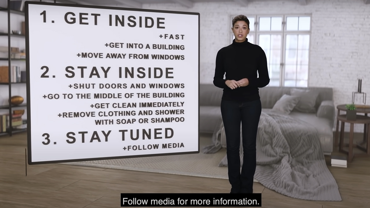 leadnycnuke NYC Released a "Nuclear Preparedness PSA" and it's ... Unsettling.
