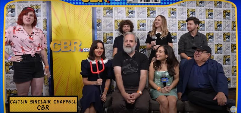2022 09 06 17 46 11 SDCC 2022 FXXs Little Demon Interview with the Cast Creators YouTube e1662571146607 There's Something Wrong With Disney's "Little Demon" and its Executive Producer Dan Harmon