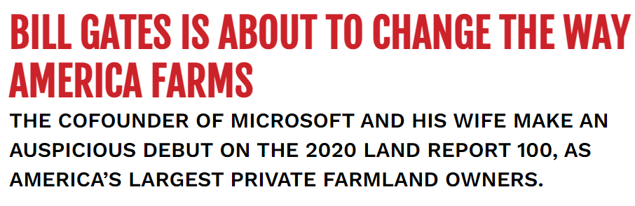 2022 09 28 16 12 44 Билл Гейтс собирается изменить способ выращивания фермеров в Америке Успешное сельское хозяйство Элита отчаянно пытается убедить вас съесть жуков. И вот почему.